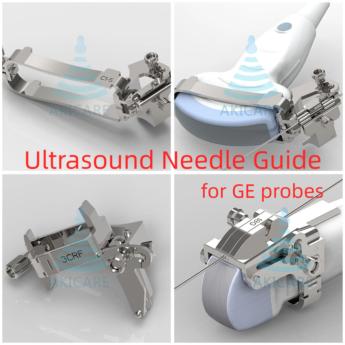 GE E8C Probe Biopsy Needle Guide