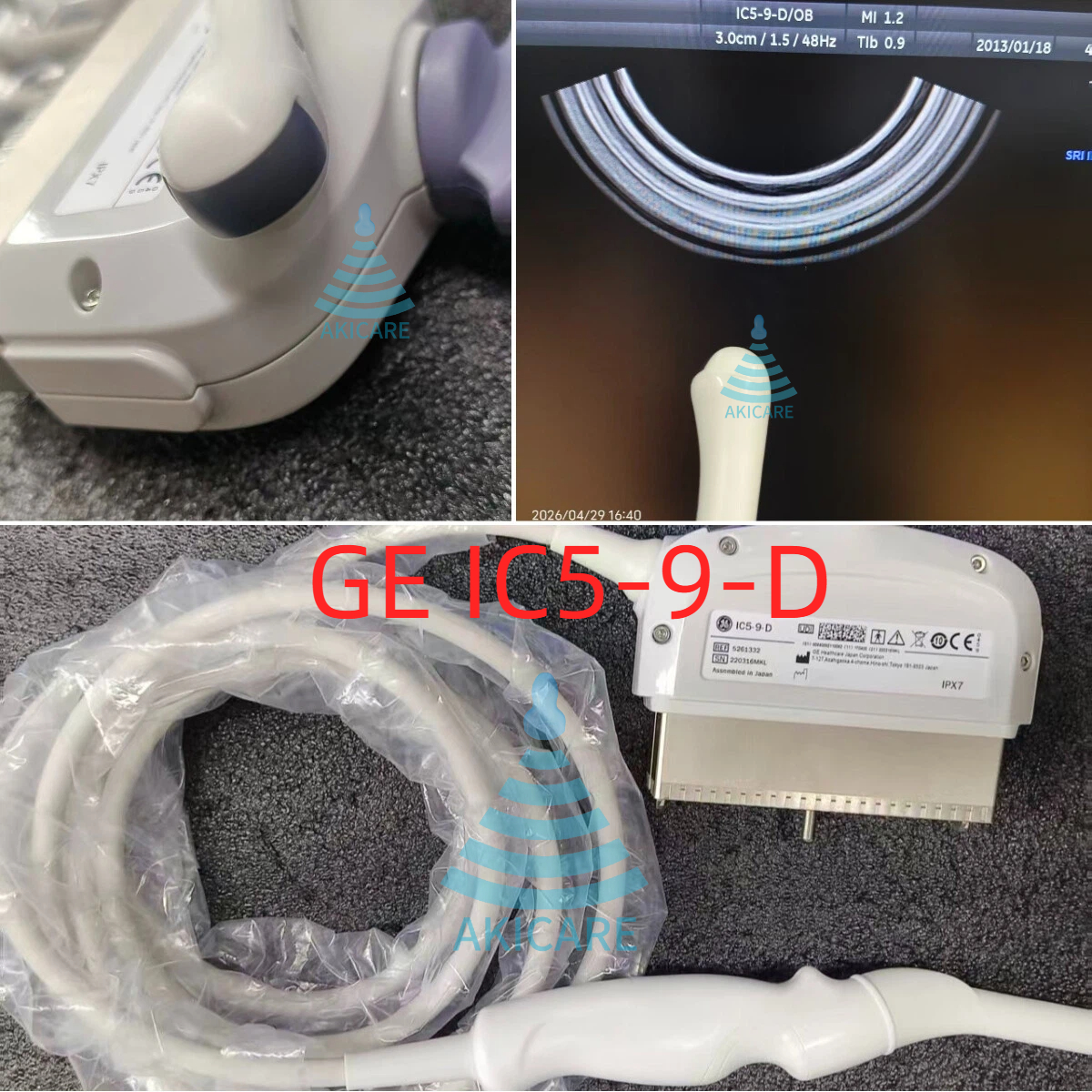 Learning Centre 11 GE IC5-9-D/IC5-9H/IC9B-RS Probe