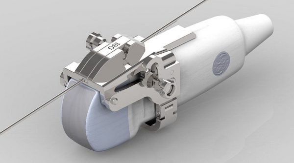 GE-3CRF小凸探头穿刺架-768x427-1.jpg GE 3CRF Biopsy Needle Guide - representative image