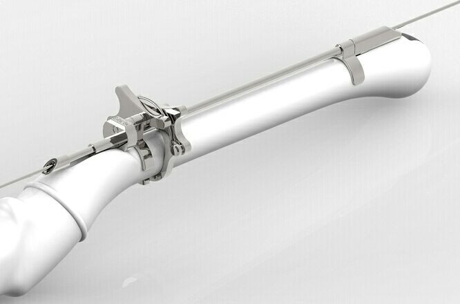 GE E8C Biopsy Needle Guide — Replacement 1 ge e8c biopsy needle guide replacement GE E8C Biopsy Needle Guide - representative image
