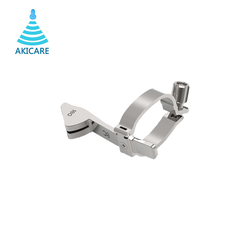 GE_GSM-012_8C金属穿刺架_开放式_中性01缩.jpg GE 8C Biopsy Needle Guide (GSM-012) - representative image