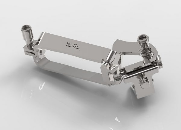 GE_GSM-041_11L、12L金属穿刺架_翼控式_中性01缩.jpg GE 11L、12L Biopsy Needle Guide (GSM-041) - representative image