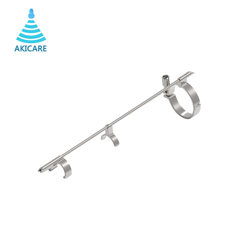 HITACHI-ALOKA_HEM-059_UST-9118金属穿刺架_导管式_中性常规01缩.jpg Hitachi Aloka UST-9118 Biopsy Needle Guide (HEM-059) - representative image