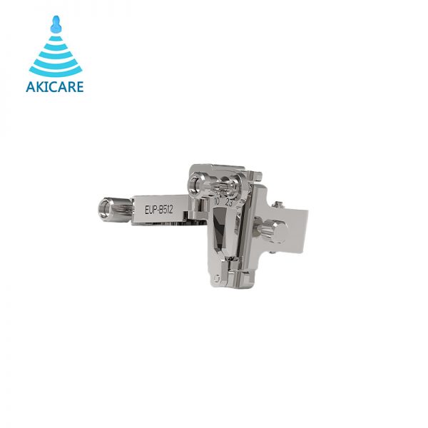 HITACHI-ALOKA_HSM-020_EUP-B512金属穿刺架_翼控式_中性01缩.jpg Hitachi Aloka EUP-B512 Biopsy Needle Guide (HSM-020) - representative image