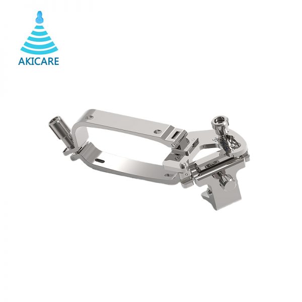 HITACHI-ALOKA_HSM-052_UST-5412金属穿刺架_翼控式_中性01缩.jpg Hitachi Aloka UST-5412 Biopsy Needle Guide (HSM-052) - representative image