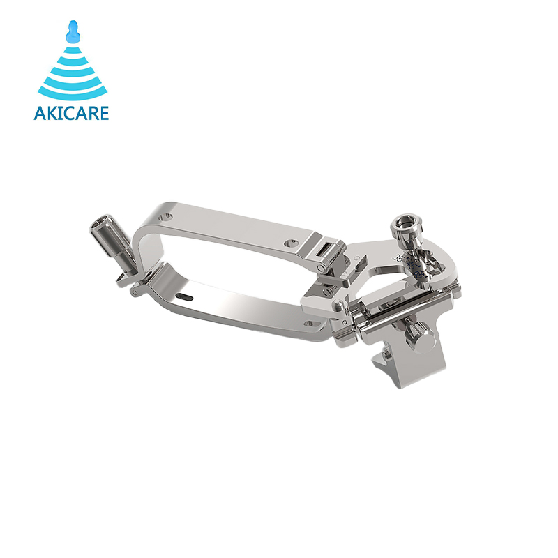 HITACHI-ALOKA_HSM-052_UST-5412金属穿刺架_翼控式_中性01缩.jpg Hitachi Aloka UST-5412 Biopsy Needle Guide (HSM-052) - representative image