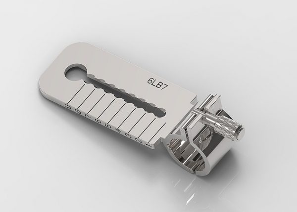 MINDRAY_MSM-009_6LB7金属穿刺架_经会阴导块式_中性01缩.jpg Mindray 6LB7 Biopsy Needle Guide (MSM-009) - representative image