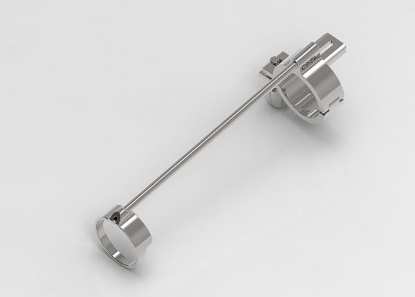 PHILIPS_PEM-001_C9-5ec金属穿刺架_导管式_中性常规01缩.jpg Philips C9-5ec Biopsy Needle Guide (PEM-001) - representative image