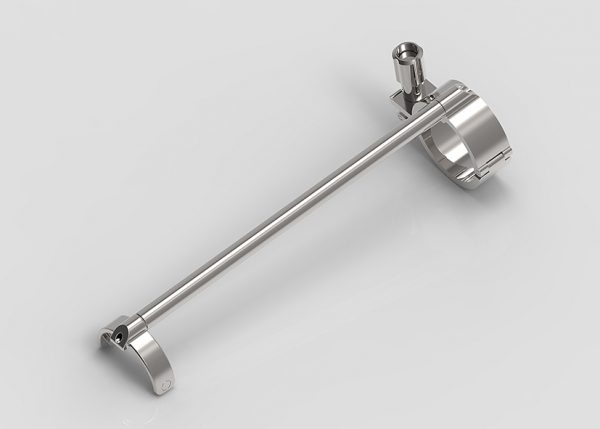 PHILIPS_PEM-004_C10-4ec金属穿刺架_导管式_中性常规01缩.jpg Philips C10-4ec Biopsy Needle Guide (PEM-004) - representative image