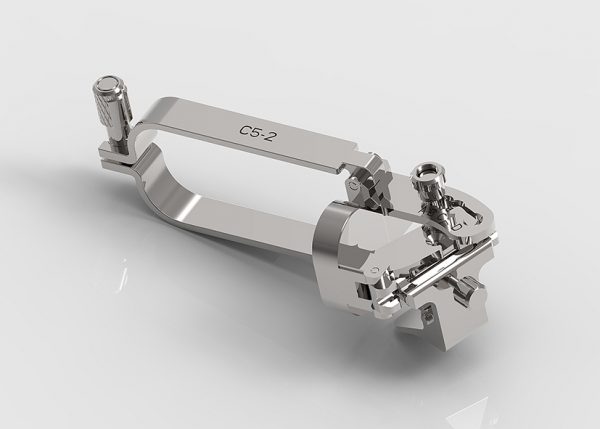 PHILIPS_PSM-038_C5-2金属穿刺架_翼控式_中性01缩.jpg Philips C5-2 Biopsy Needle Guide (PSM-038) - representative image