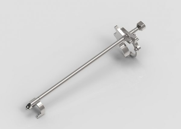 SIEMENS_SEM-010_MC9-4金属穿刺架_翼控式_中性常规01缩.jpg Siemens (Acuson) MC9-4 Biopsy Needle Guide (SEM-010) - representative image