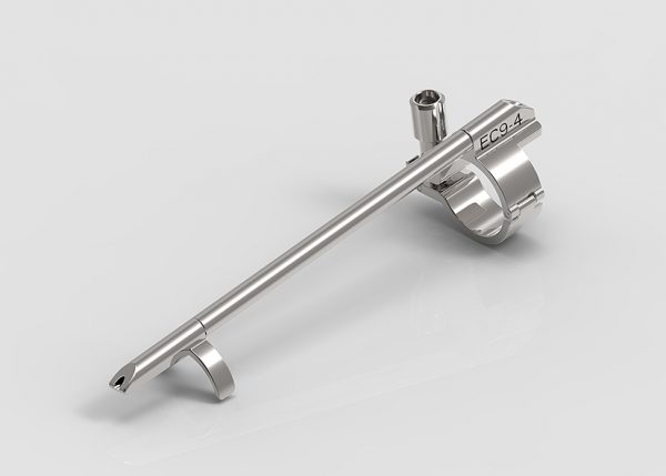 SIEMENS_SEM-011_EC10C5金属穿刺架_导管式_中性常规01缩.jpg Siemens (Acuson) EC10C5 Biopsy Needle Guide (SEM-011) - representative image