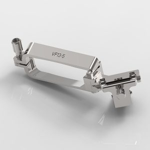 SIEMENS_SSM-052_VF13-5金属穿刺架_翼控式_中性01缩.jpg Siemens (Acuson) VF13-5 Biopsy Needle Guide (SSM-052) - representative image