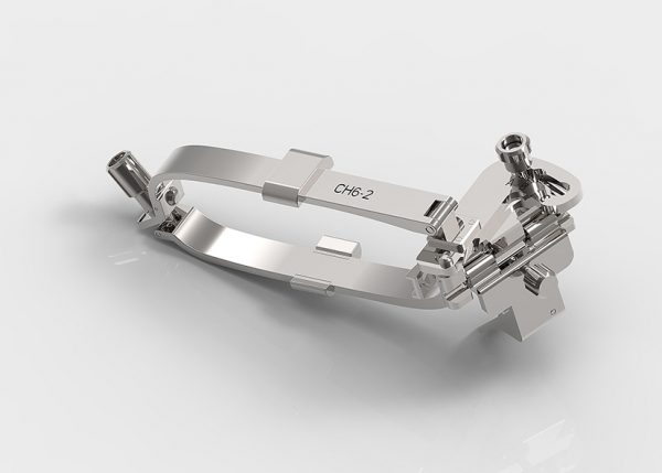 SIEMENS_SSM-062_CH6-2金属穿刺架_翼控式_中性01缩.jpg Siemens (Acuson) CH6-2 Biopsy Needle Guide (SSM-062) - representative image