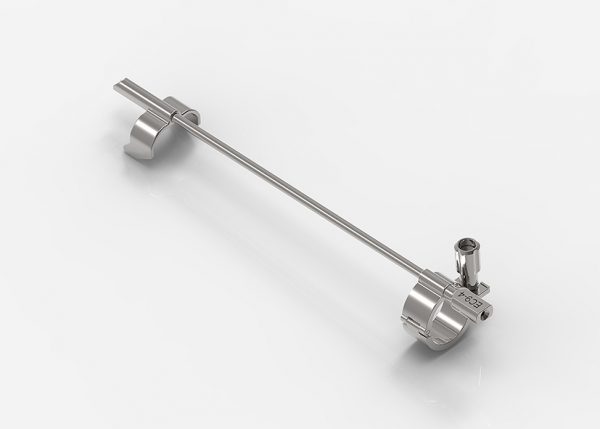 SIEMENS_TEM-018_EC9-4S2000金属穿刺架_导管式_中性常规01缩.jpg Siemens (Acuson) EC9-4(S2000) Biopsy Needle Guide (TEM-018) - representative image