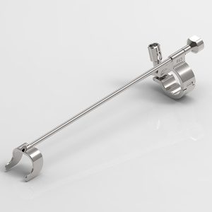 SONOSCAPE_LEM-031_6V3新金属穿刺架_导管式_中性常规01缩.jpg Sonoscape 6V3 Biopsy Needle Guide (LEM-031) - representative image
