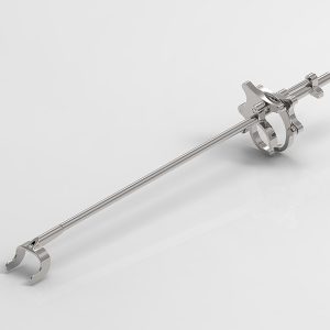 SONOSCAPE_LEM-067_6V7金属穿刺架_翼控式_中性常规01缩.jpg Sonoscape 6V7 Biopsy Needle Guide (LEM-067) - representative image