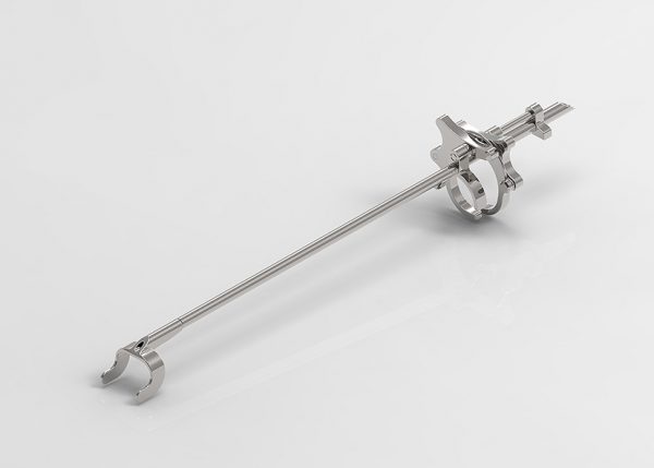 SONOSCAPE_LEM-067_6V7金属穿刺架_翼控式_中性常规01缩.jpg Sonoscape 6V7 Biopsy Needle Guide (LEM-067) - representative image