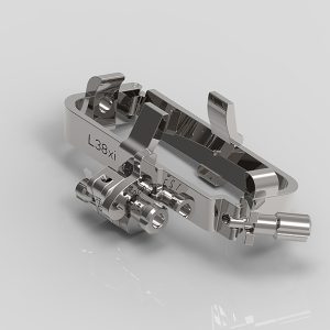 SONOSITE_NSM-050_L38xi金属穿刺架_平面外小导块式_中性常规01缩.jpg Sonosite L38xi Biopsy Needle Guide (NSM-050) - representative image