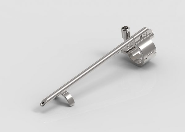 SuperSonic_KEM-025_SE12-3金属穿刺架_导管式_中性常规01.缩-1.jpg SE12-3 Biopsy Needle Guide (KEM-025) - representative image