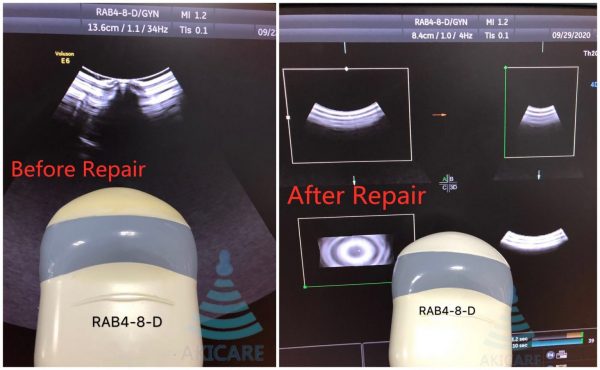 GE RAB4-8-D ultrasound probe - representative image