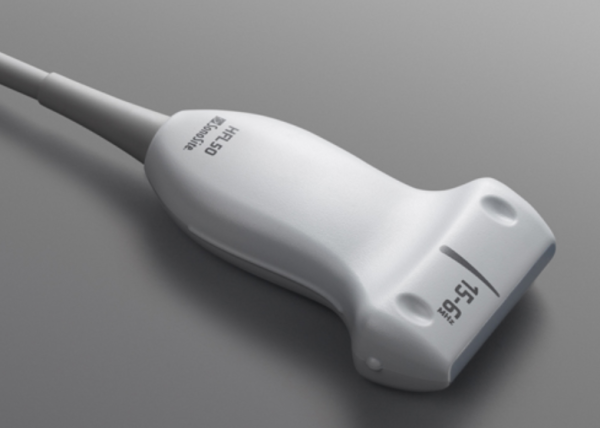 HFL50x.png Sonosite HFL38Xi ultrasound probe - representative image