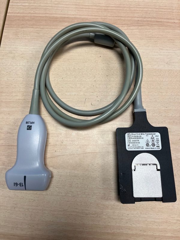 sonosite-hfl38xp-ultrasound-probe-a2d45987f2.jpg Sonosite HFL38xp ultrasound probe - representative image