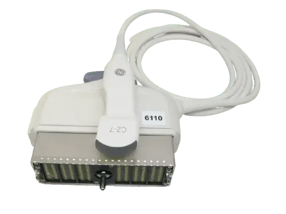 source-checked-015a628beac9c4bd.webp GE C2-7-D ultrasound probe - representative image