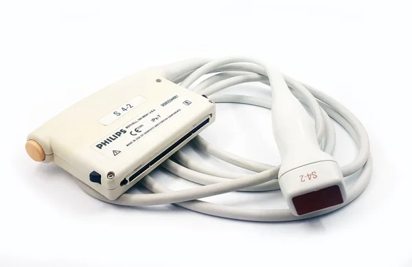 source-checked-8e6c5ec35cc34e75.webp Philips S4 (21330A) ultrasound probe - representative image