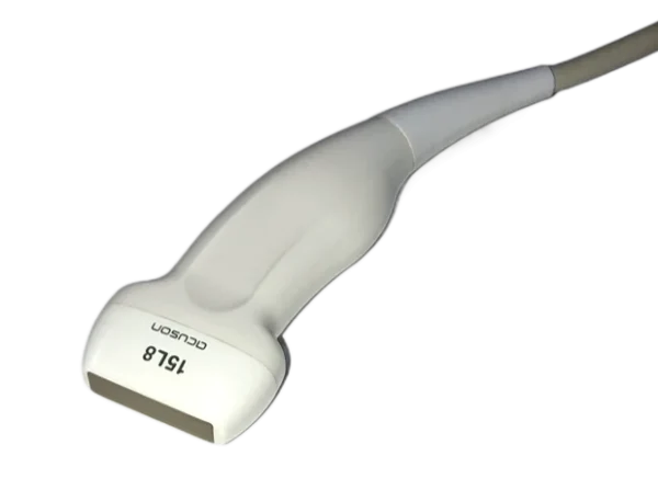 source-checked-9fa79fc8f3cbb861.webp Siemens (Acuson) 15L8 ultrasound probe - representative image