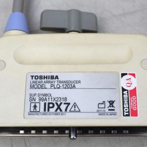 toshiba-plq-1203a-ultrasound-probe-228f0a8739.jpg Toshiba PLQ-1203A ultrasound probe - representative image