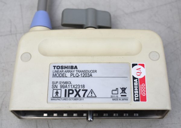 toshiba-plq-1203a-ultrasound-probe-228f0a8739.jpg Toshiba PLQ-1203A ultrasound probe - representative image