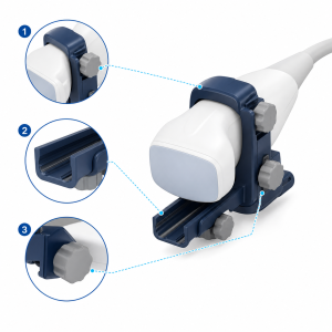 representative-ultrasound-biopsy-guide-compatibility.png INNOFINE DE-028 Disposable Biopsy Needle Guide for Siemens EV10-5 / EC10-5w - representative image